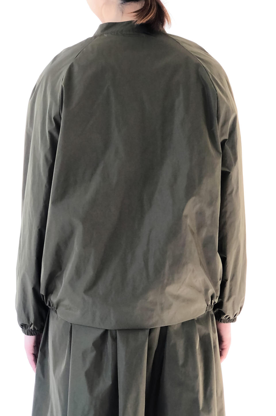 定番の中古商品 新品 OVY Recycled Nylon Zip-up Jacket ブラック